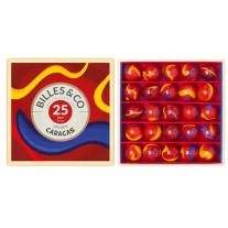 Billes&Co Caracas mini üveggolyó készlet