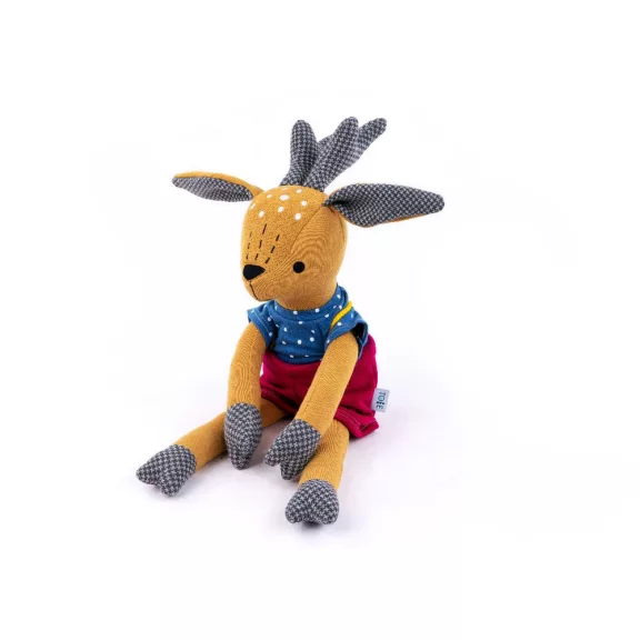 Bajo Kari, a szarvas - plüssfigura Bajo Kari, a szarvas - plüssfigura