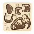 Bajo paleo állatok mammut - fekete tölgy Bajo paleo állatok mammut - fekete tölgy