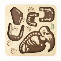 Bajo paleo állatok mammut - fekete tölgy
