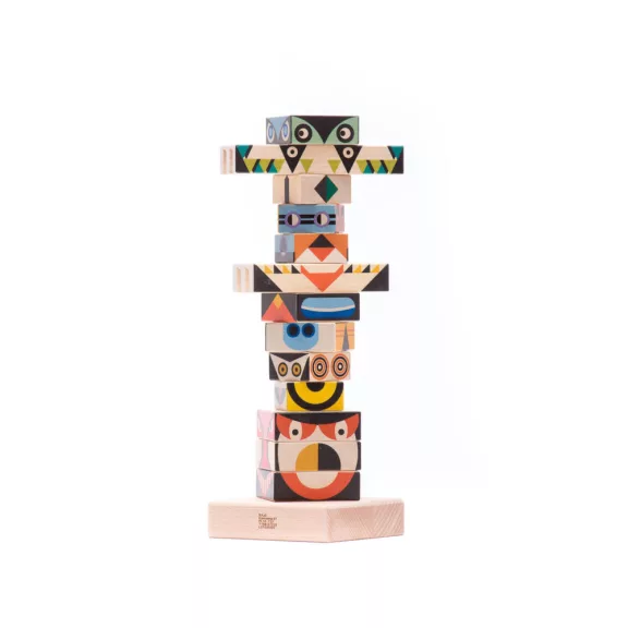 Bajo totem építőjáték Bajo totem építőjáték
