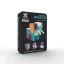 CONNETIX PRO Build It 4 Ways Állatok mágneses építőjáték - 30 db