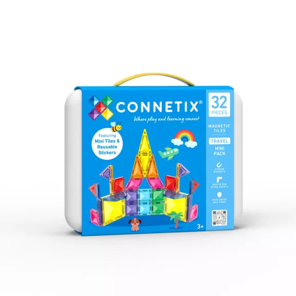 CONNETIX mini utazó készlet - 32 db CONNETIX mini utazó készlet - 32 db