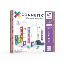 CONNETIX golyópálya kilövő szett - 47 db