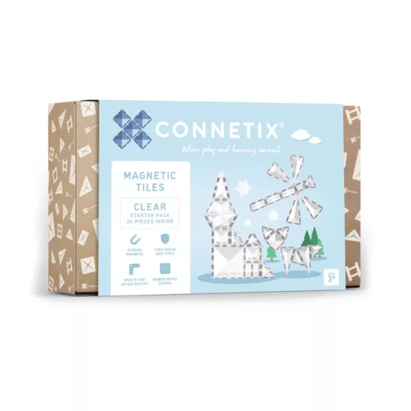 CONNETIX Clear Starter Pack - 34 db CONNETIX Clear Starter Pack - 34 db