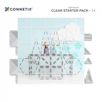 CONNETIX Clear Starter Pack - 34 db