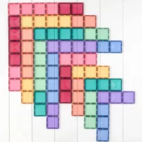 CONNETIX Pastel Rectangle Pack 24 db doboza