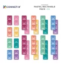 CONNETIX Pastel Rectangle Pack 24 db csomagtartalma CONNETIX Pastel Rectangle Pack 24 db csomagtartalma