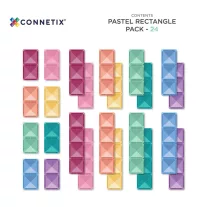 CONNETIX Pastel Rectangle Pack 24 db doboza