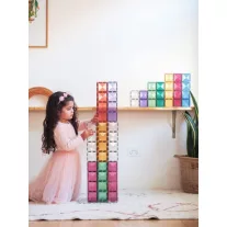 CONNETIX Pastel Rectangle Pack 24 db doboza