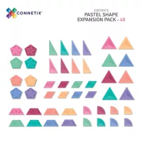 CONNETIX Pastel Shape Expansion Pack 48 db doboza