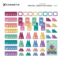 CONNETIX Pastel Creative Pack 104 db