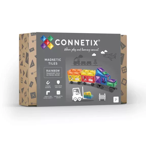 CONNETIX Rainbow Transport Pack 50 db CONNETIX Rainbow Transport Pack 50 db