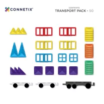 CONNETIX Rainbow Transport Pack 50 db