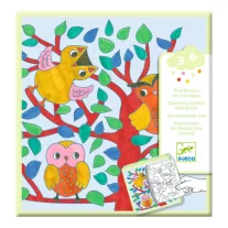  Djeco Meglepetés adagoló színező - Erdő - Coloring dispenser, Forest