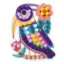 Djeco Pompom-kép készítő - Puha mintázatok - Assortments Djeco Pompom-kép készítő - Puha mintázatok - Assortments