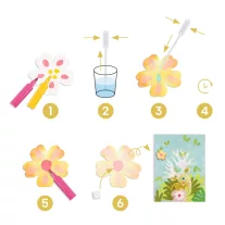   Djeco Itatóspapír színező - Csak kreatívan - With blotting paper