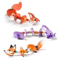   Djeco - Kreatív állatok - Komplex kreatív doboz - Cute animals 