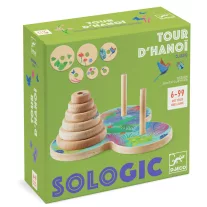 Djeco Logikai játék - Toronyépítő - Tour d’Hanoï