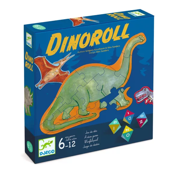 Djeco Társasjáték - Dino-dino - Dinorol Djeco Társasjáték - Dino-dino - Dinorol