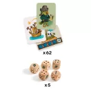 Djeco Társasjáték - Kalóz kockázat - Pirates 'n' Dice Djeco Társasjáték - Kalóz kockázat - Pirates 'n' Dice