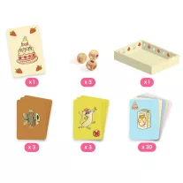 Djeco Sugarcake dobókockás kártyajáték