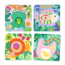 Djeco Vízzel színező készlet - Kukucs! Állatbébik a kertben - Peekaboo! Garden Baby Animals Djeco Vízzel színező készlet - Kukucs! Állatbébik a kertben - Peekaboo! Garden Baby Animals