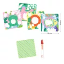 Djeco Vízzel színező készlet - Kukucs! Állatbébik a kertben - Peekaboo! Garden Baby Animals Djeco Vízzel színező készlet - Kukucs! Állatbébik a kertben - Peekaboo! Garden Baby Animals