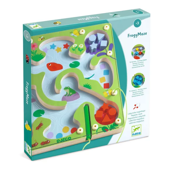 djeco frogy maze magneses labirintus djeco frogy maze magneses labirintus