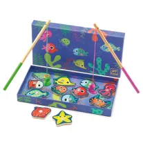   Djeco horgász játék – Színes horgászat – Coloured fishing