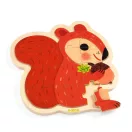 Djeco Fa puzzle - Mókus, 16 db-os - Puzzlo Nut Djeco Fa puzzle - Mókus, 16 db-os - Puzzlo Nut