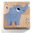 Djeco forgatható állatos kockakirakó puzzle Djeco forgatható állatos kockakirakó puzzle