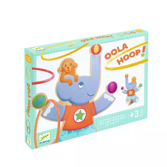 Djeco Célba dobó játék – Hullahopp – Oola Hoop Djeco Célba dobó játék – Hullahopp – Oola Hoop