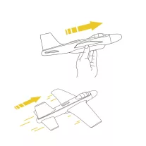 Djeco Repülőgép – Tűzsugár – Fire Jet