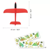Djeco Repülőgép – Tűzmadár – Fire Plane
