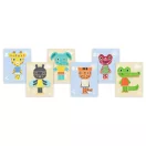 Djeco Mágneses képkirakó - Variációk 12 állatra - Inzebox Mix Animals Djeco Mágneses képkirakó - Variációk 12 állatra - Inzebox Mix Animals