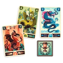 Djeco Kártyajáték - Sárkányharc - Dragon Deck