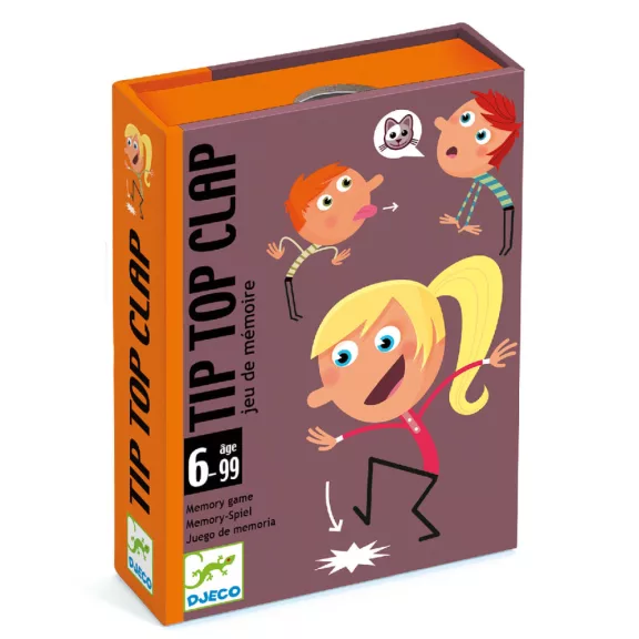 Djeco Kártyajáték - Klappoló - Tip Top Clap Djeco Kártyajáték - Klappoló - Tip Top Clap