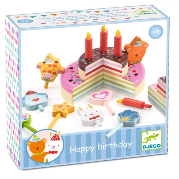 Djeco Szerepjáték - Torta Móka - Happy Birthday Djeco Szerepjáték - Torta Móka - Happy Birthday