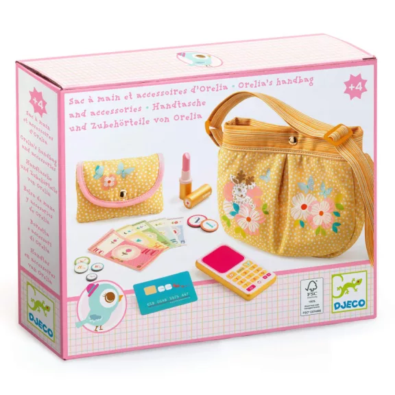 Djeco - Orsolya kézitáska kiegészítőkkel - Orelia’s handbag and accessories Djeco - Orsolya kézitáska kiegészítőkkel - Orelia’s handbag and accessories