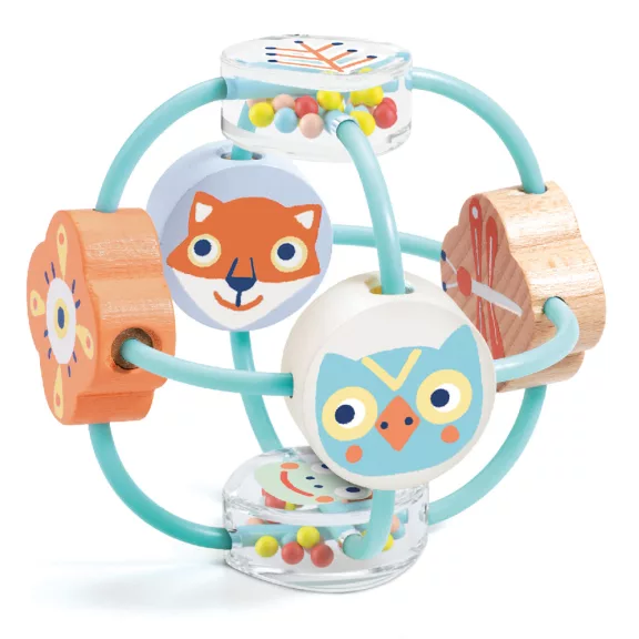 Djeco Bébicsörgő - Csörgőlabda - BabyBali Djeco Bébicsörgő - Csörgőlabda - BabyBali