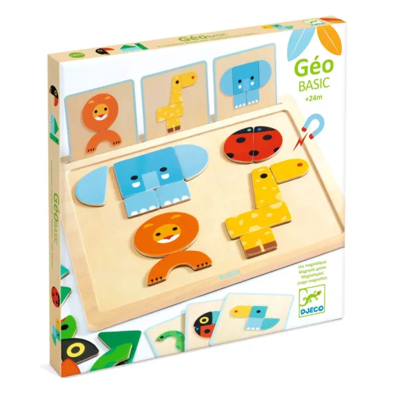 Djeco Képkirakó - Formaformázó - GeoBasic Djeco Képkirakó - Formaformázó - GeoBasic