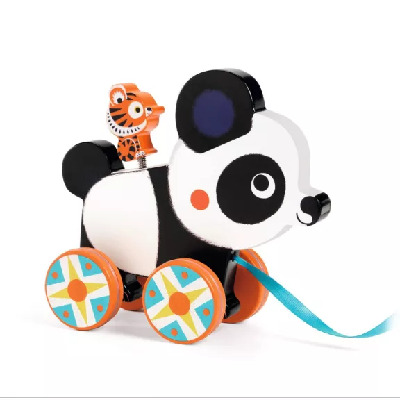 Djeco Húzható játék - Vili a panda - Billie Djeco Húzható játék - Vili a panda - Billie