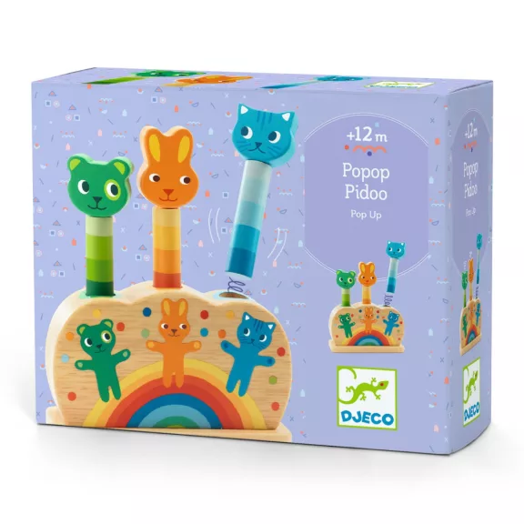Djeco - Felfedező játék – Hipp-hupp – Pipop Pidoo Djeco - Felfedező játék – Hipp-hupp – Pipop Pidoo