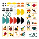 Djeco Képkirakó - Geometrikus állatképek - Ze Geoanimo Djeco Képkirakó - Geometrikus állatképek - Ze Geoanimo