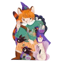   Djeco Óriás puzzle - Pio a kis valázsló, 36 db-os - Pio the magician