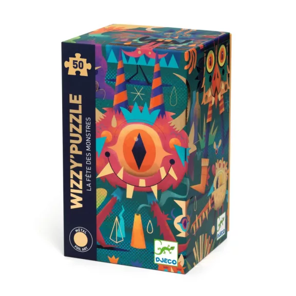 Djeco Varázs puzzle - Szörny parti, 50 db-os - Monster party Djeco Varázs puzzle - Szörny parti, 50 db-os - Monster party