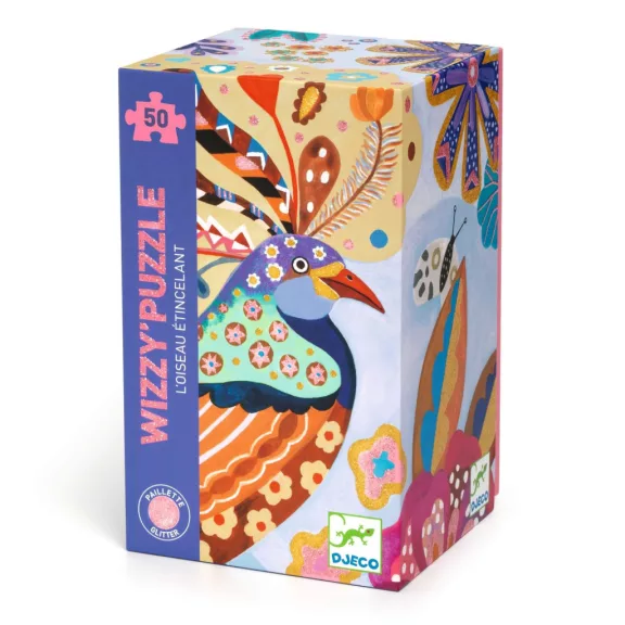 Djeco Varázs puzzle - Sziporka, 50 db-os - Sparkling bird Djeco Varázs puzzle - Sziporka, 50 db-os - Sparkling bird