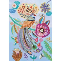Djeco Varázs puzzle - Sziporka, 50 db-os - Sparkling bird