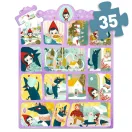 Djeco Mese puzzle - Piroska és a farkas, 35 db-os - Little Red Riding Hood Djeco Mese puzzle - Piroska és a farkas, 35 db-os - Little Red Riding Hood